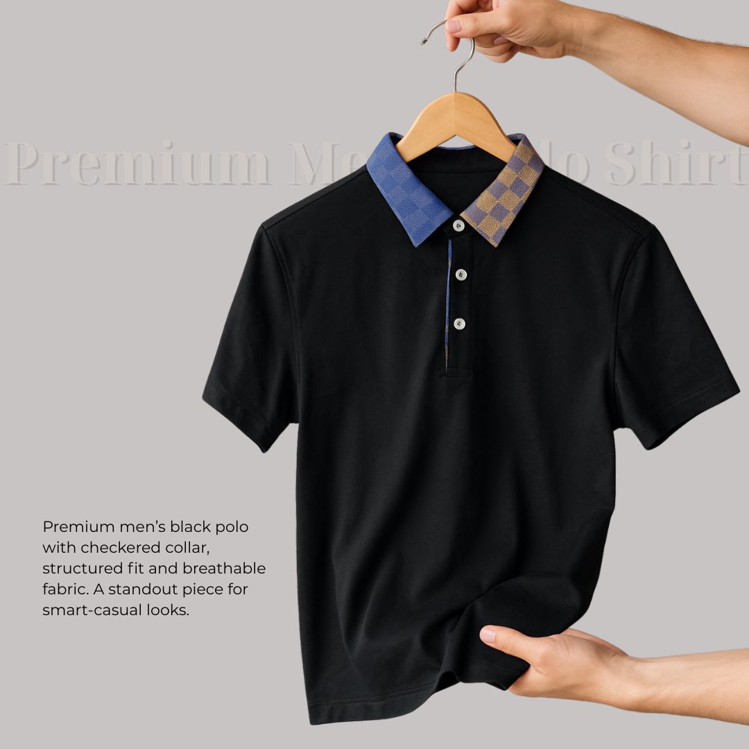 ÁO POLO ĐỒNG PHỤC NAM CỔ CARO ĐỐI MÀU - PEGASUS® - NBTrading NBTrade NBT