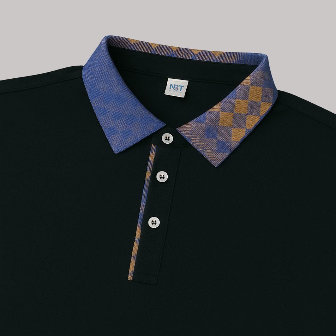 ÁO POLO ĐỒNG PHỤC NAM CỔ CARO ĐỐI MÀU - PEGASUS® - thumbnail 2