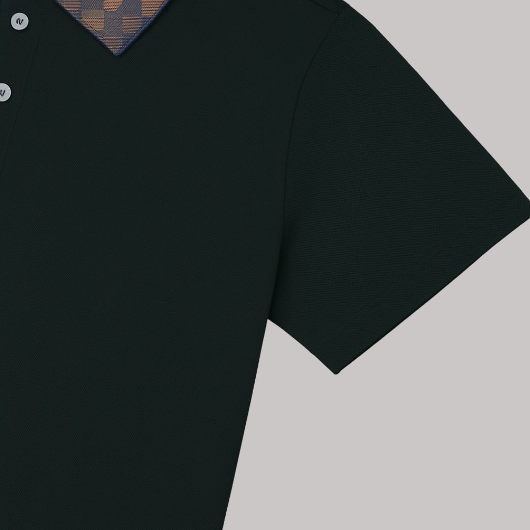 ÁO POLO ĐỒNG PHỤC NAM CỔ CARO ĐỐI MÀU - PEGASUS® - thumbnail 5