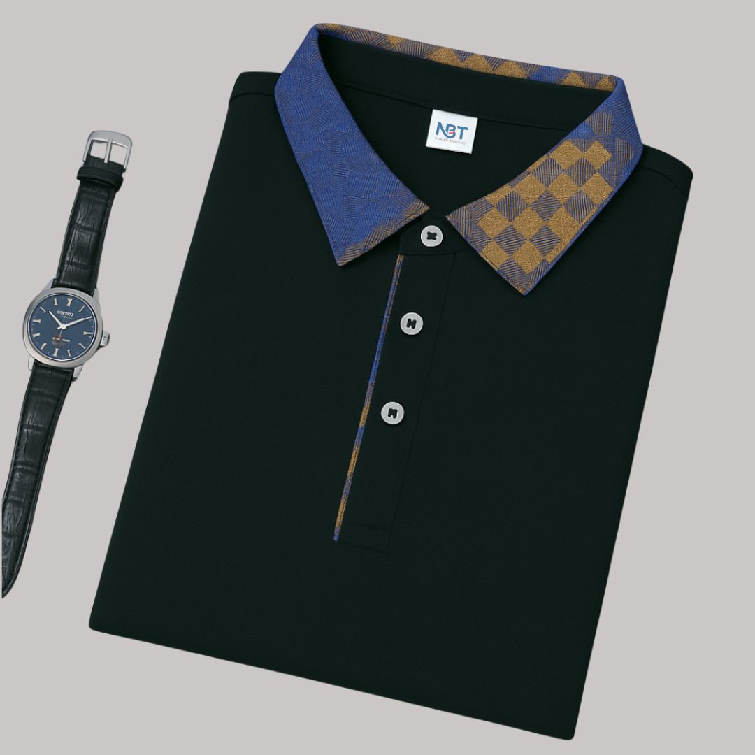 ÁO POLO ĐỒNG PHỤC NAM CỔ CARO ĐỐI MÀU - PEGASUS® - thumbnail 6