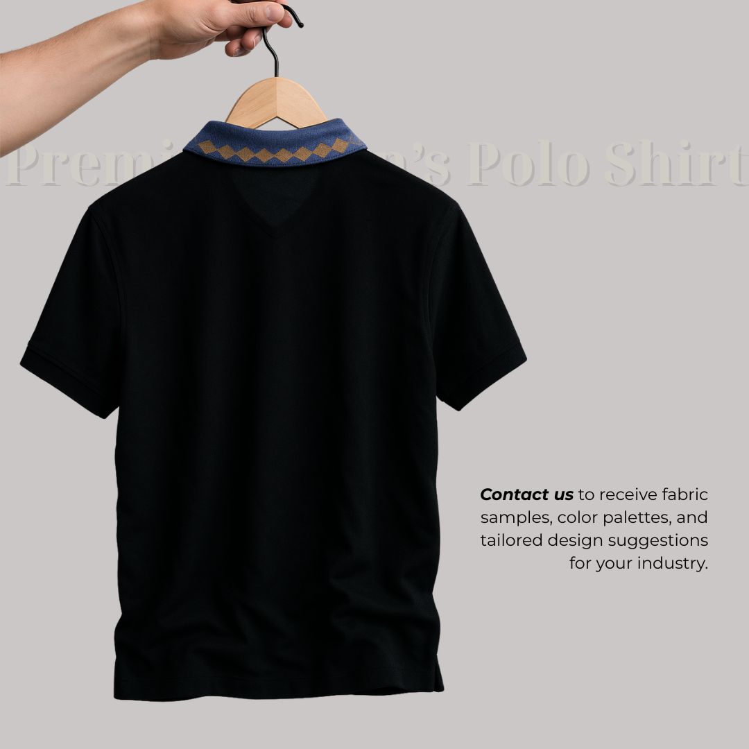 ÁO POLO ĐỒNG PHỤC NAM CỔ CARO ĐỐI MÀU - PEGASUS® - thumbnail 7